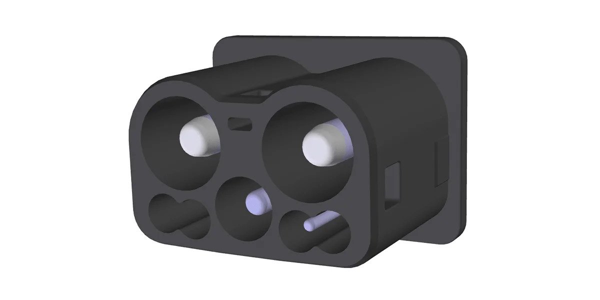 900 kW CHAdeMO-Ladestecker