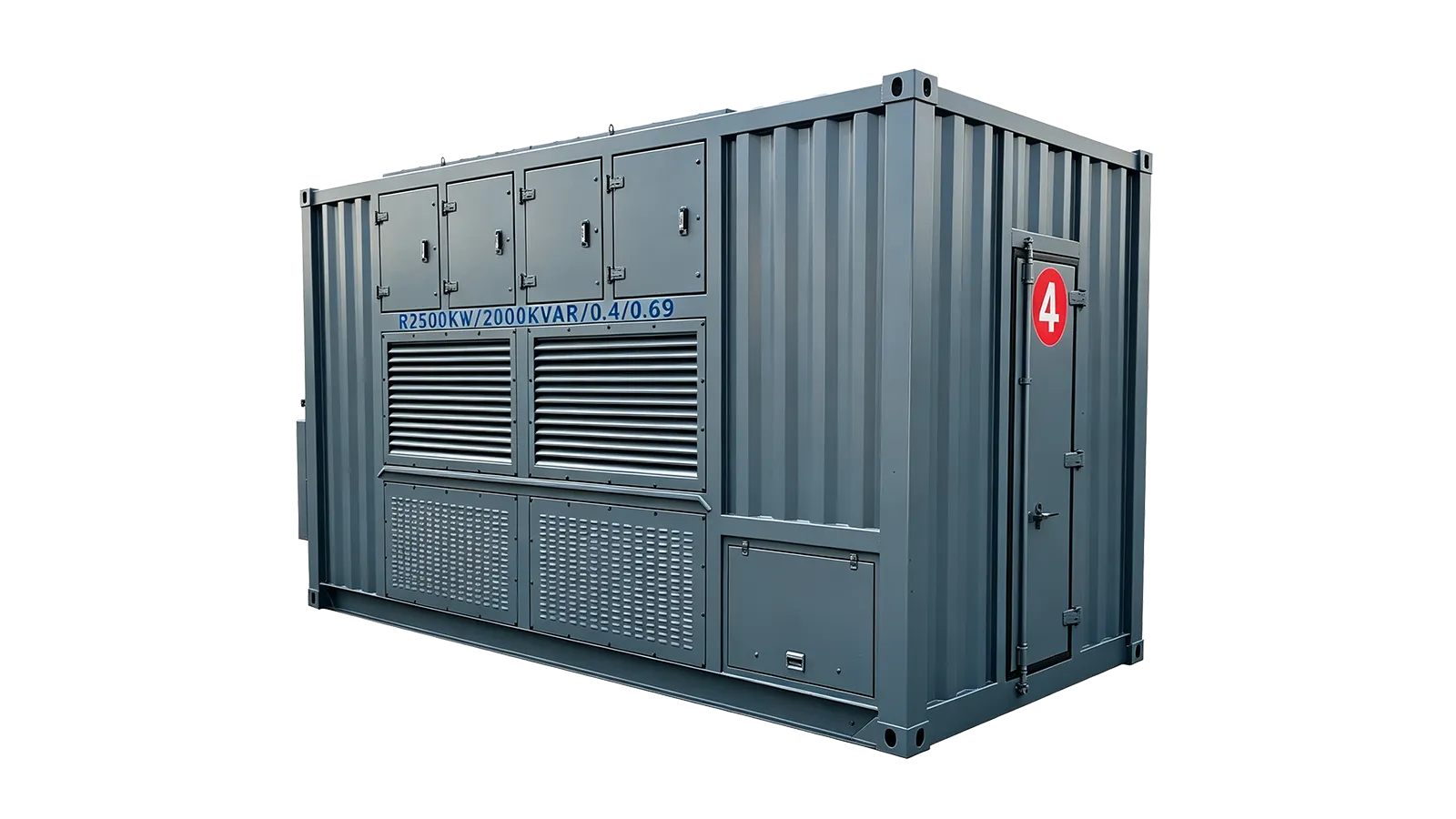 Custom safety and reliability features of container load bank