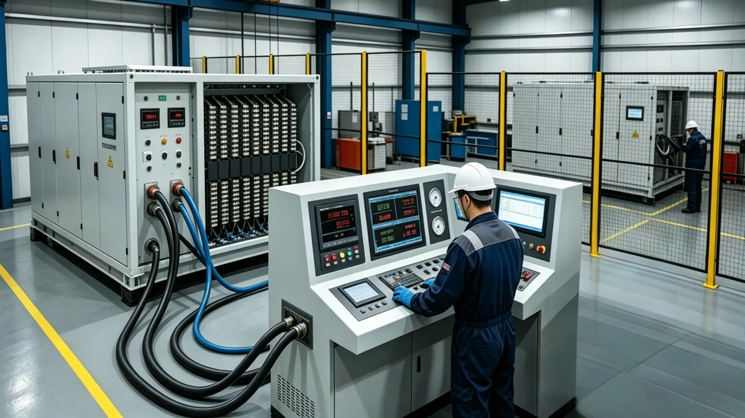 CDU-specific configuration — rack-mounted liquid-cooled load bank