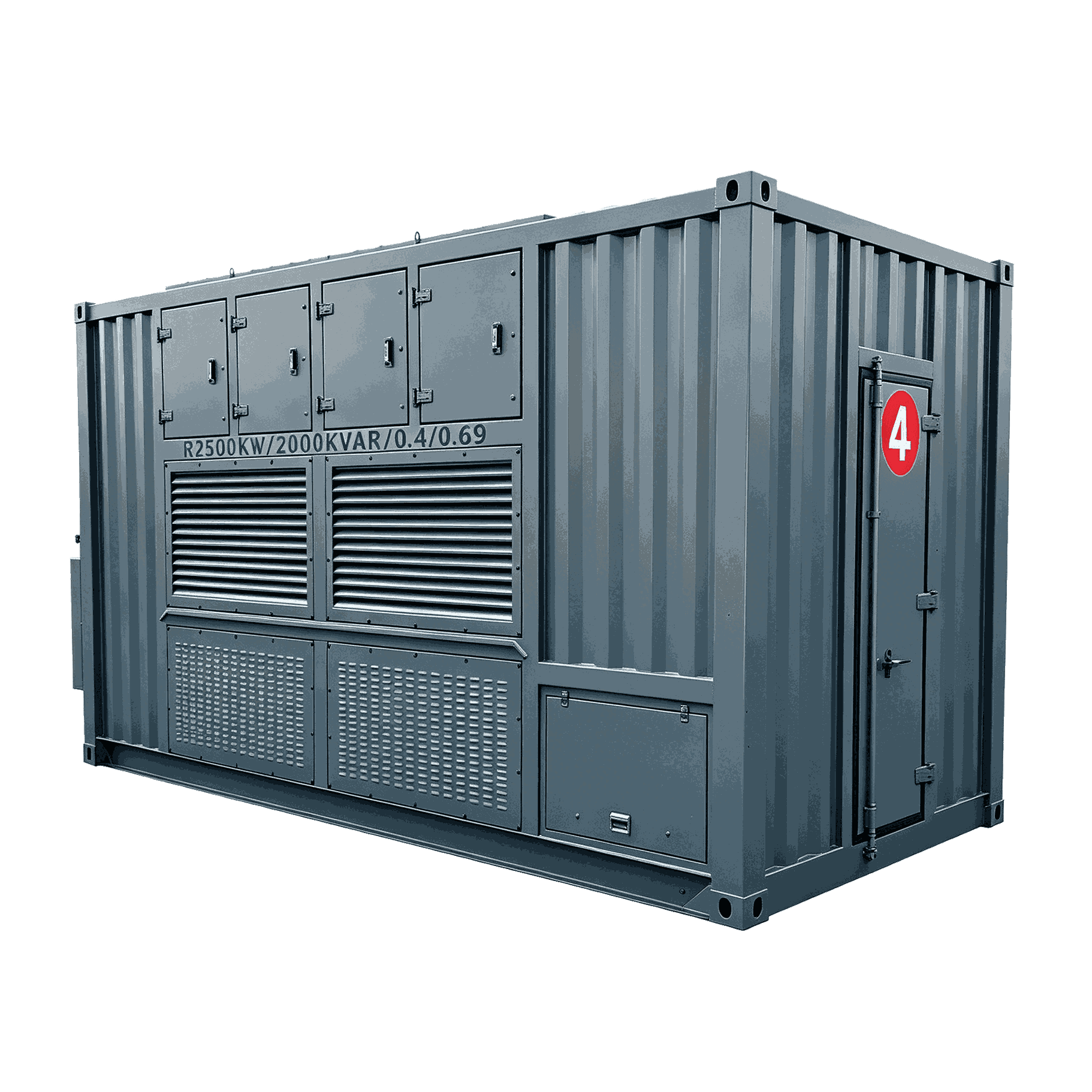 Containerized Load Bank Mobile High Capacity Testing - Batterlution