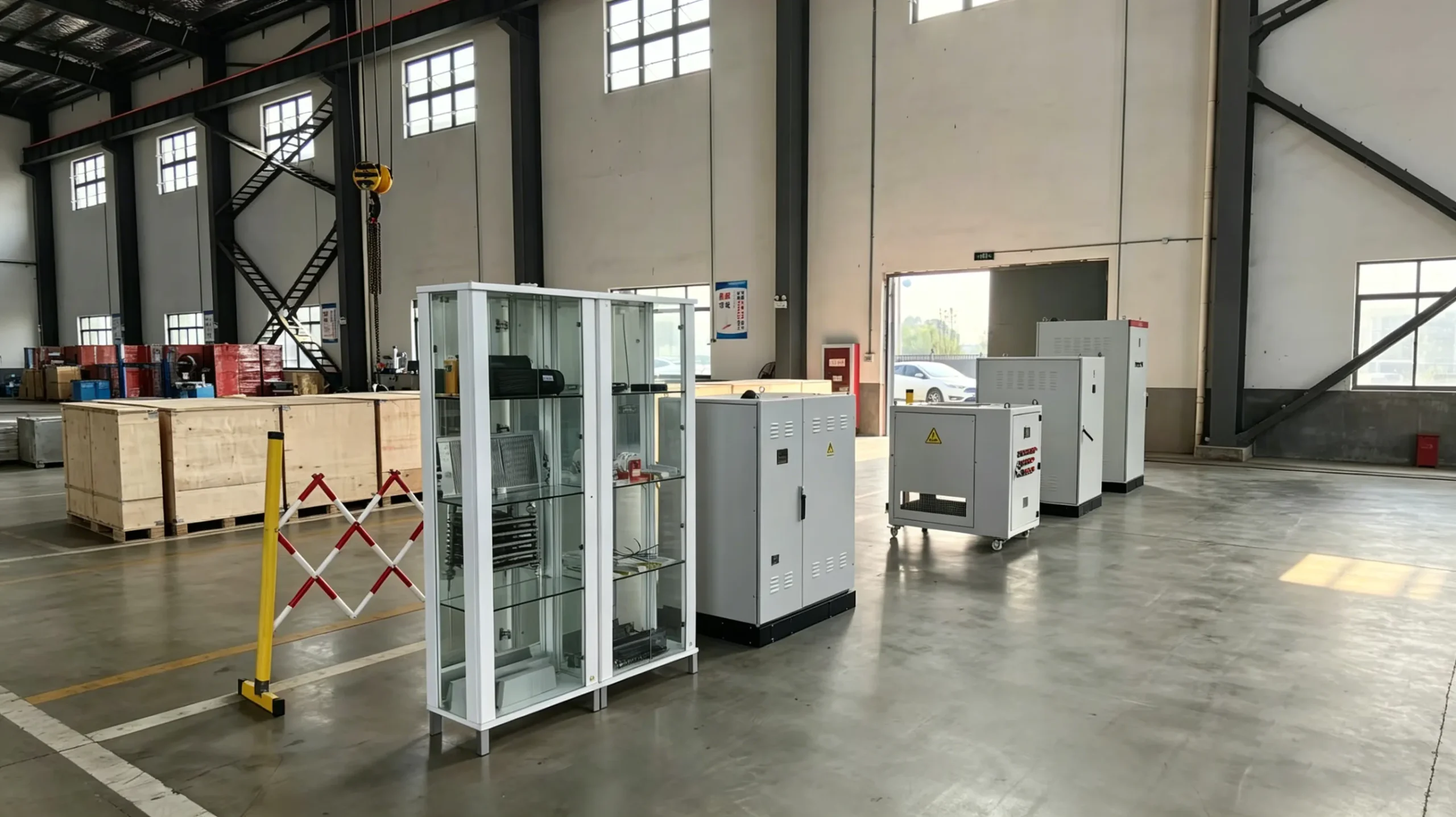 Industrial forced air-cooled load bank unit from Batterlution