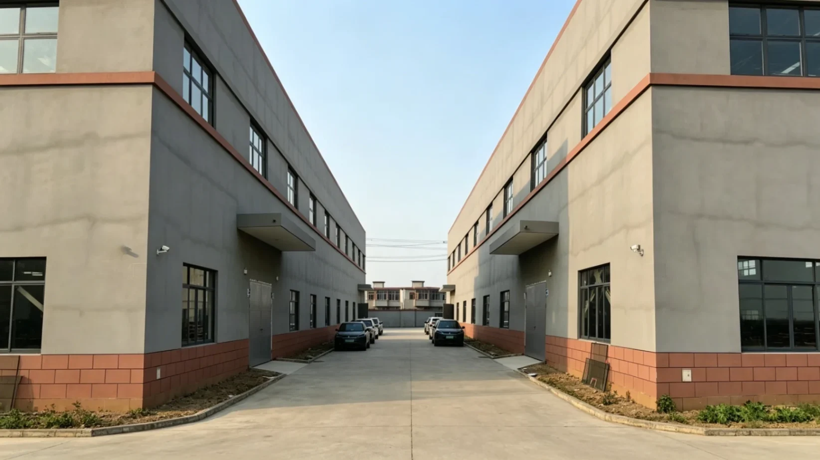Batterlution factory exterior — custom load bank manufacturer headquarters