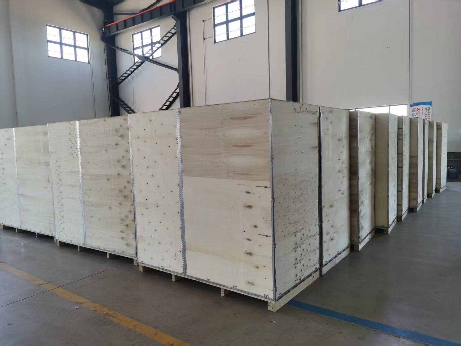 Packaging and quality inspection for load bank units